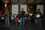 Il gruppo in concerto